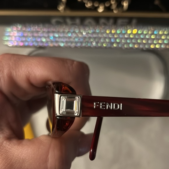 Fendi READERS eye glasses brand new w COA - Picture 2 of 5